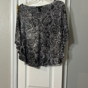 INC top, soft and comfy, polyester and cotton